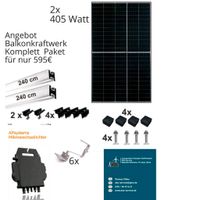 Balkonkraftwerk 800 Watt  ,Plug and Play , Komplett Bausatz Niedersachsen - Neukamperfehn Vorschau