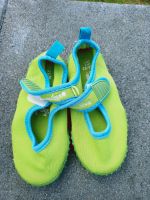 Wasserschuhe Playshoes Gr. 22/23 grün mit Klett schwimmschuhe Hessen - Korbach Vorschau