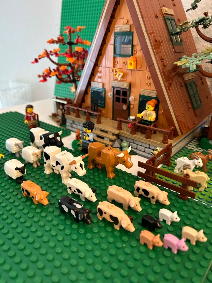 Baustein Ziege Schweine Ferkel Schaf Huhn Kühe Tiere für Lego MOC in Erfurt