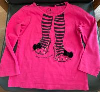 Mädchen Langarmshirt Shirt C&A Ballerina pink schwarz gold Gr 110 Nordrhein-Westfalen - Brilon Vorschau