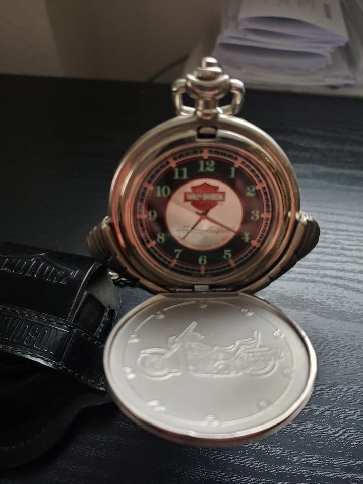 Harley Davidson Precision Pocket Watch Franklin Mint sehr rar in Schutterwald