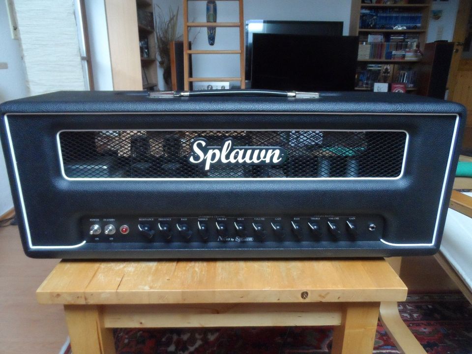 Gitarrenamp Splawn Nitro 100W mit EL 34-Röhren in Ochsenhausen