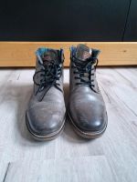 Vintage Stiefel Größe 40 Grau Thüringen - Ohrdruf Vorschau