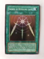 Yu-Gi-Oh Karte Swords of revealing light LOB-101 Super Rare Baden-Württemberg - Weinstadt Vorschau