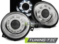 Tuning-Tec LED Angel Eyes Scheinwerfer für VW Lupo 98-05 chrom Nordrhein-Westfalen - Viersen Vorschau