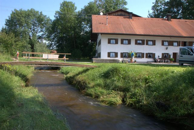 Ferienhaus beim Bauernhof mit Angel- und Badesee, Roßhaupten in Nesselwang