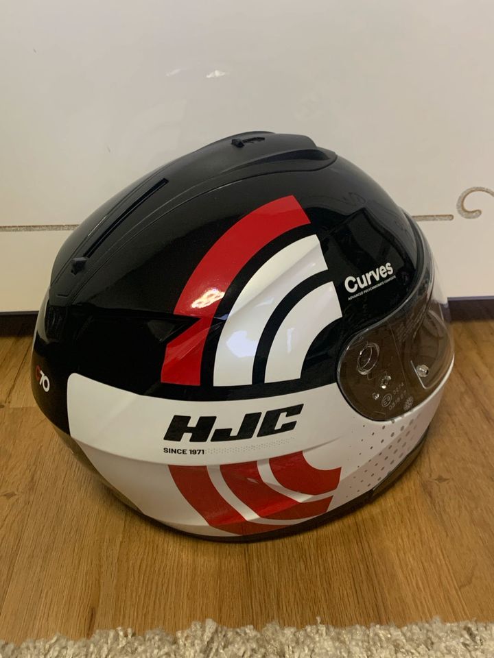 Motorradhelm Helm HJC C70 Größe M 57-58 cm Motorradzubehör in Mainz