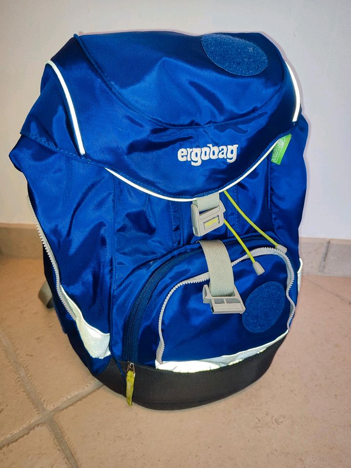 Schulrucksack, Schulranzen, Ergobag blau, Neuwertig in Mechernich