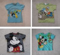 4x T-Shirt Disney Mickey Mouse Donald Duck Pluto 92 Bayern - Gilching Vorschau