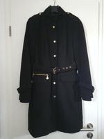 Schwarzer Damen Mantel Gr. S (36) mit Gürtel Jacke von C&A Bayern - Neu Ulm Vorschau