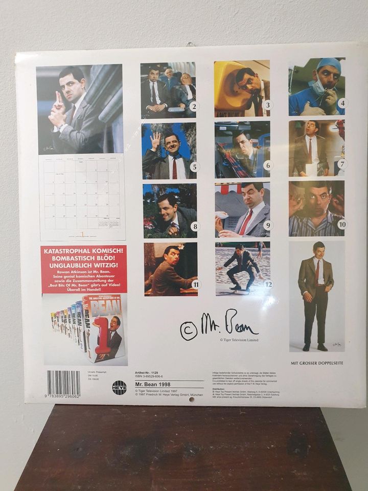 Mr Bean Kalender 1998 OVP NEU in Rellingen