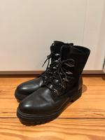 Rieker Boots Schnürboots Stiefeletten Gr.38 schwarz Saarland - Spiesen-Elversberg Vorschau