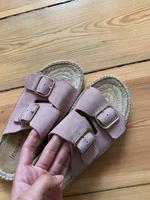 [espadrij] l´originale. Claquette Velour Pantoletten rosa  35 Mitte - Wedding Vorschau