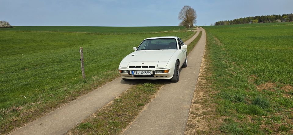 Porsche 924 Turbo Targa H Kennzeichen in Münsingen