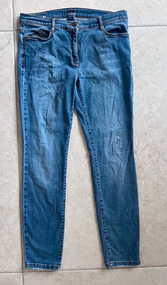 Brax Jeans Hose Jeanshose blau Gr. 40 L Damen in Köln