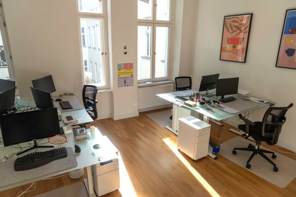 Großes, helles Büro in Mitte zu vermieten in Berlin