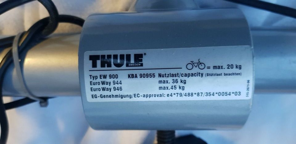 Fahrradträger Marke THULE EW 920 in Borgholzhausen