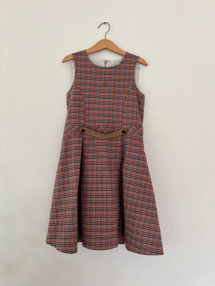 Kleid tweed Schuluniform Style Größe 128 Baumwolle neuwertig in Wentorf