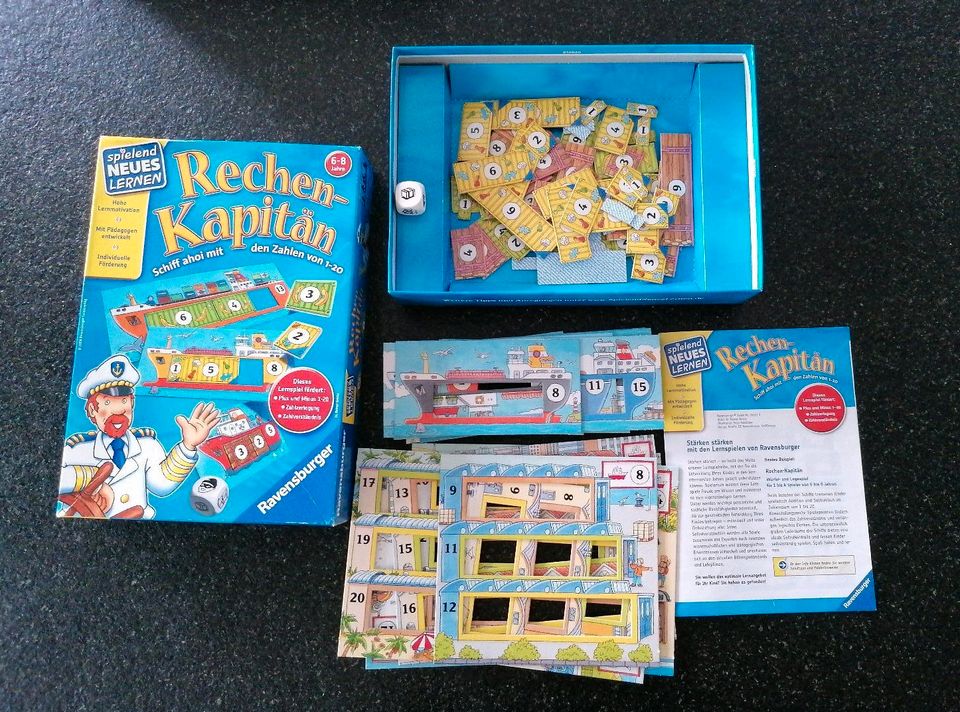 Ravensburger Spiel Rechenkapitän in Gessertshausen