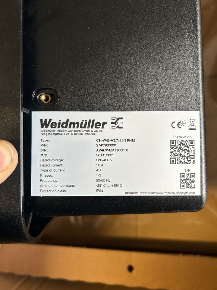 Wallbox/E-Ladesäule 11KW, RFID, Zähler in Wettringen