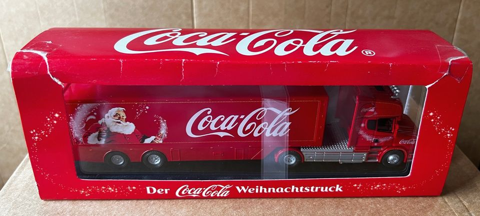 Modell 1:76 Scania T CAB Coca Cola Weihnachtstruck 76TCAB004CCD in Herscheid
