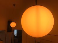2 x Deckenlampen Kugel leuchten Mattglas  & Edelstahl Design Berlin - Steglitz Vorschau