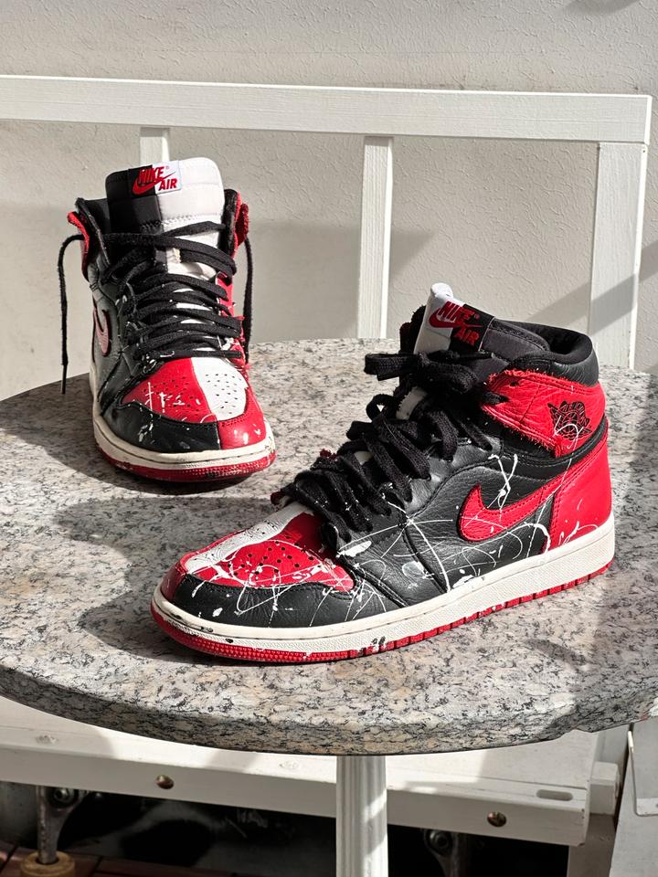1 1 Nike Air Jordan 1 Retro High Home to Homage Custom akaak.cr2 in Baden Wurttemberg Weil am Rhein kleinanzeigen