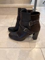 Braune Stiefeletten Geox Glatt- und Wildleder Hessen - Karben Vorschau