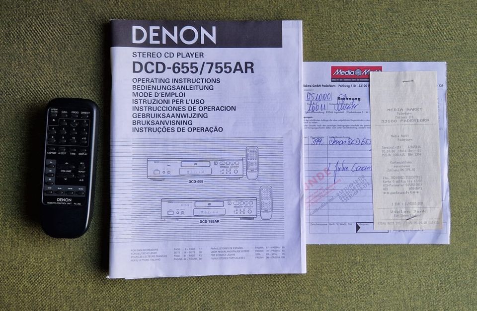 Denon CD Player DCD-655 in Borchen