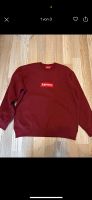 Supreme Box Logo Crewneck - Cardinal, Gr. L Niedersachsen - Braunschweig Vorschau