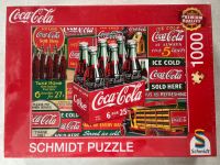 NEU & OVP ❤️ 1000 Teile Puzzle ❤️ Coca Cola  ❤️ 693 mm x 493 mm Bayern - Münnerstadt Vorschau