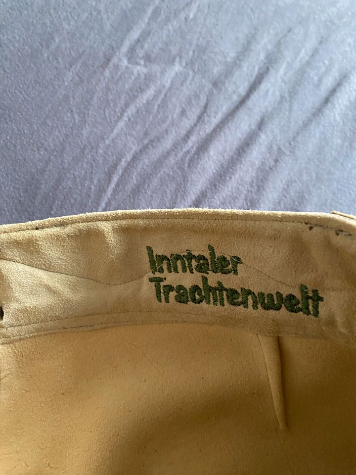 Trachtenlederhose - Ostarrichi Weissenberg Hirsch - NEUWERTIG in Vaterstetten