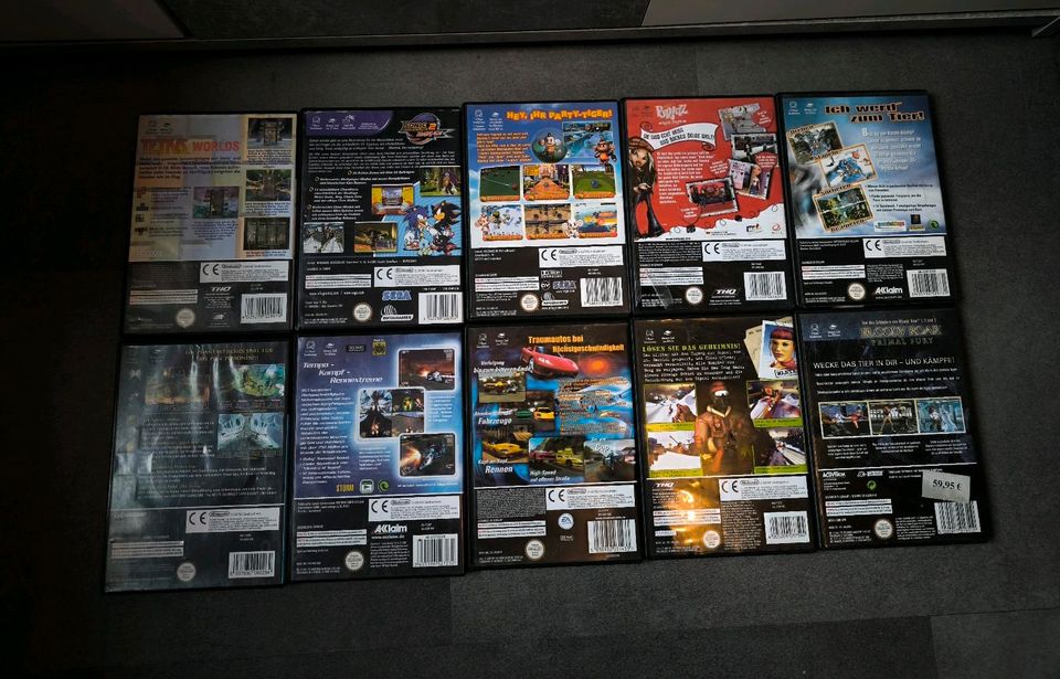 GameCube Games: NFS, Sonic, Tetris, Gauntlet, BloodyRoar, Bratz.. in Heiligenhaus