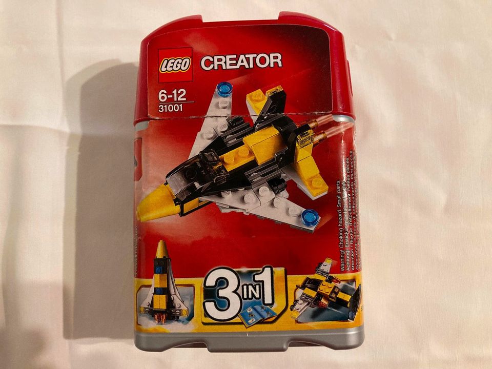 Lego Creator 3 in 1, 31001 Raumschiff/Rakete/Flugzeug in Dormagen