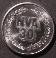 Silbermünze DDR 30 Jahre NVA 1956-1986, nicht tragbar, guter bis Hessen - Altenstadt Vorschau