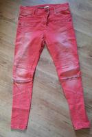 ❤️ PLEASE biker Skinny Jeans S rot Bayern - Ochsenfurt Vorschau