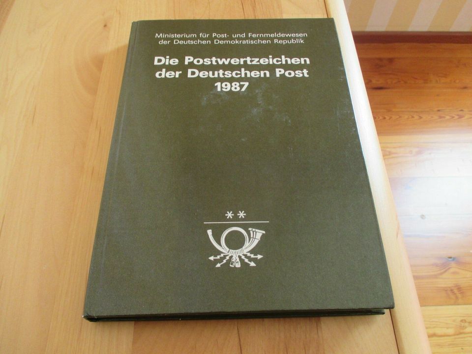Briefmarken DDR Jahrbuch 1987 in Göppingen
