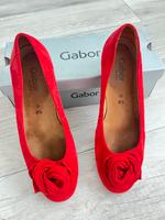 Gabor Ballerinas – rot – Wildleder – Größe 6,5 (G) Hessen - Niddatal Vorschau