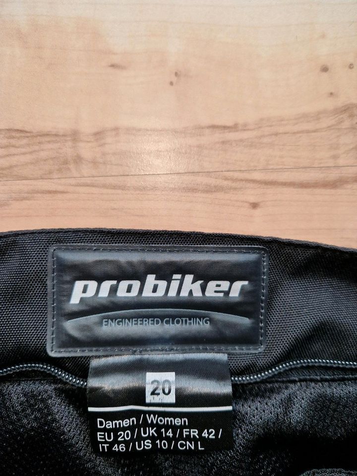 Probiker Damen Motorradhose, Gr. 20 (Kurzgrösse 38/40) in Jelmstorf