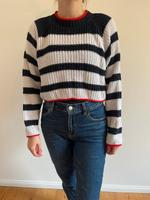 Reserved Gestreifter Cropped Pullover maritim Strick Niedersachsen - Braunschweig Vorschau
