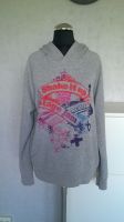 Sweatshirt Hoodie Pulli Pullover grau meliert Print Gr. S Review Friedrichshain-Kreuzberg - Friedrichshain Vorschau