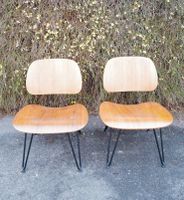 2x Lounge Chair Nussbaum / Schwarz Stuttgart - Stuttgart-West Vorschau