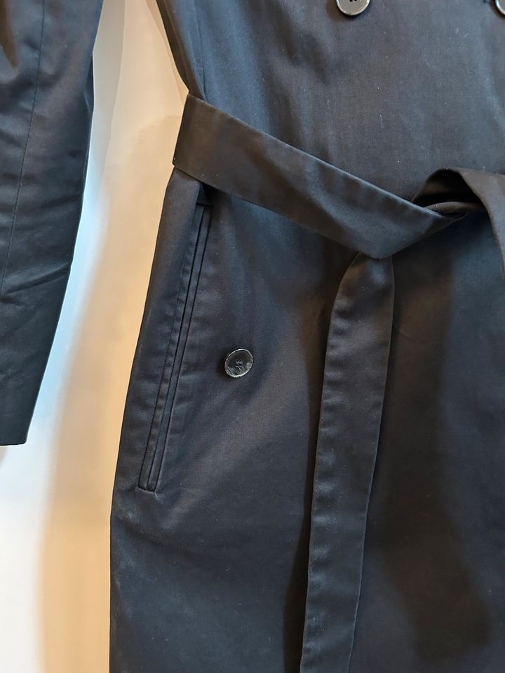 SANDRO Trenchcoat / Mantel Gr. 36/38 Schwarz (wie MAJE, MANGO) in Düsseldorf