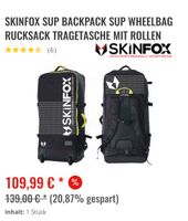 SKINFOX SUP Backpack SUP Wheelbag Rucksack Tragetasche mit Rollen Süd - Niederrad Vorschau