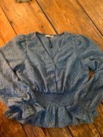 Only Pigalle Bluse Tunika blau gesmokt tailliert  XS Pankow - Prenzlauer Berg Vorschau