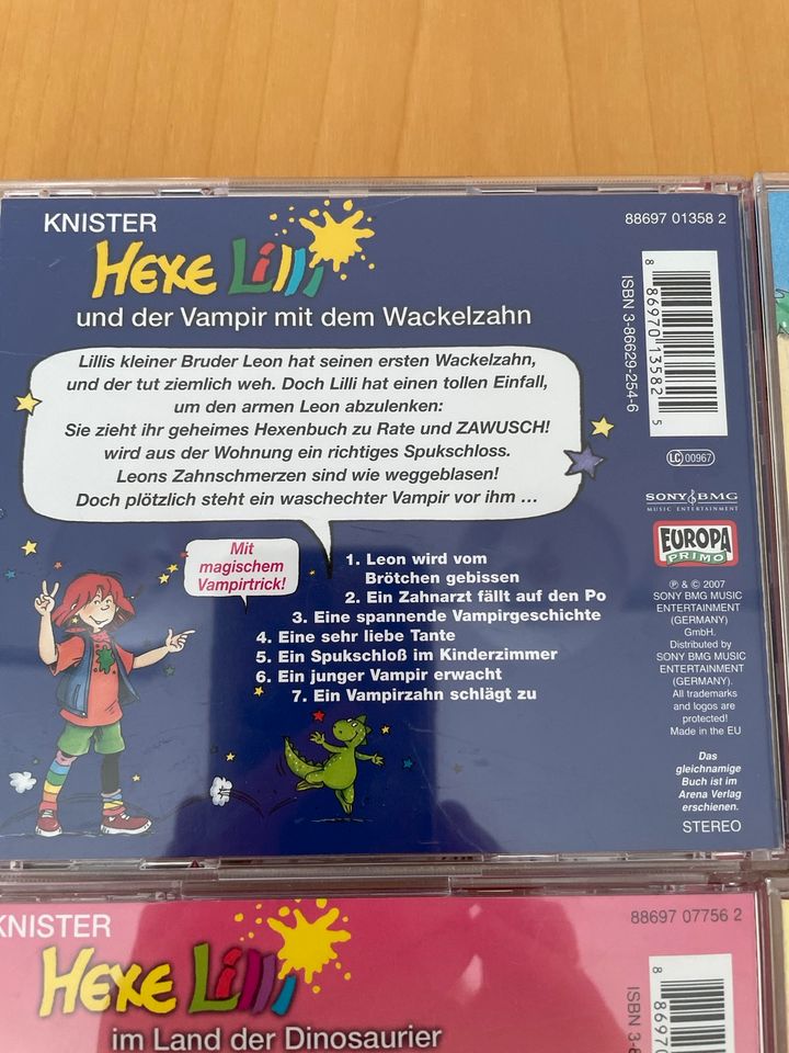 Hexe Lilli: 5 CDs:Wackelzahn, Detektivin, Dinosaurier, Drachenprü in Stuttgart