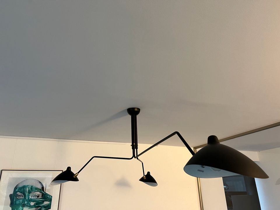 Deckenlampe 2 Stück, schwarz, Design, modern in Husum
