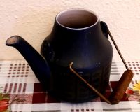 Vintage Teekessel dunkelblau Sachsen - Schneeberg Vorschau
