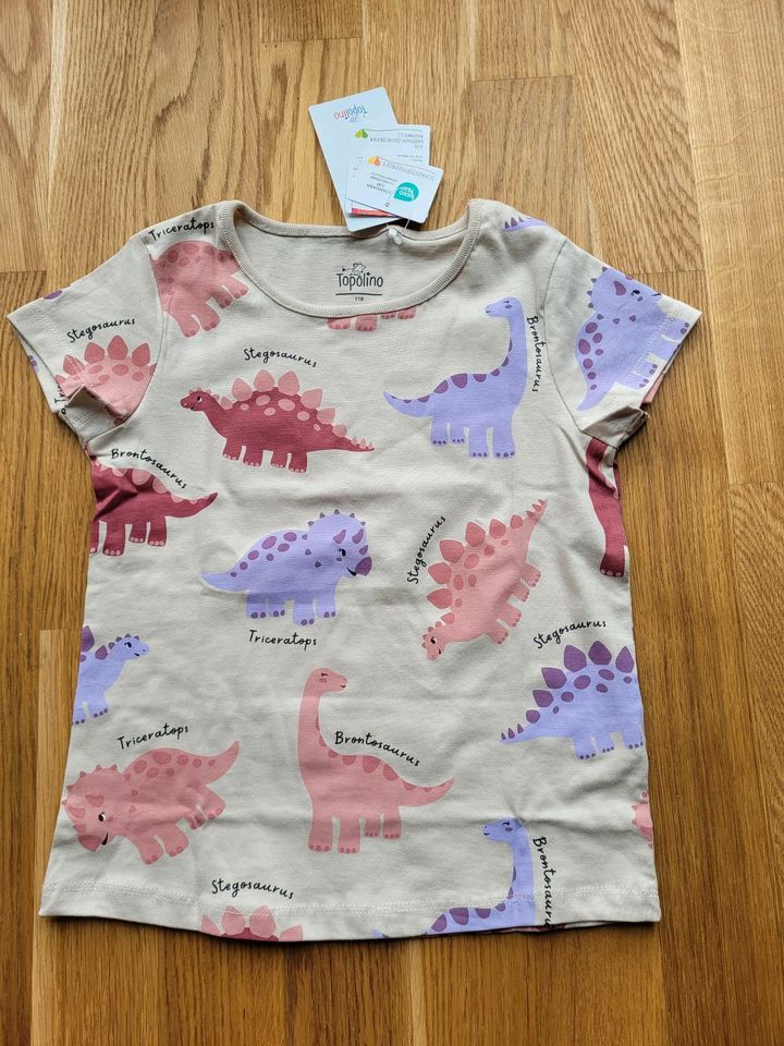 T-Shirt Dino Dinosaurier 122 NEU mit Etikett in Berlin