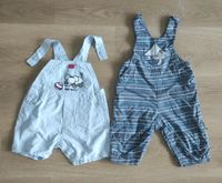 62/68 Baby kurze Latzhosen H&M Topolino ernsting's Family blau Nordrhein-Westfalen - Lüdenscheid Vorschau